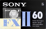 Compact Cassette: Sony  - FX II 60