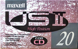 Compact Cassette: Maxell / Hitachi Maxell - US II 20