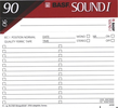 Compact Cassette: BASF  - Sound I 90