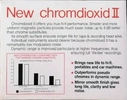 2 pack BASF Chromdioxid II 90 Type II Chrome 1979 UK