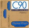 Compact Cassette: Unknown Master Phon -  90