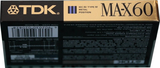 Compact Cassette: TDK  - MA-X 60