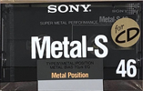 Compact Cassette: Sony  - Metal-S 46