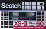 Compact Cassette: 3M Scotch - XS-II 60