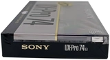 Compact Cassette Sony UX-Pro 70 "UX-PRO74B" Type II Chrome 1989 Japan