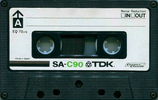 Compact Cassette: TDK  - SA 90