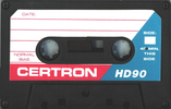 Compact Cassette:  Certron - HD 90