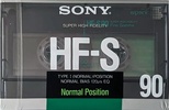 Compact Cassette: Sony  - HF-S 90