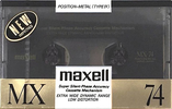 Compact Cassette: Maxell / Hitachi Maxell - MX 74