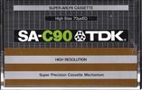 Compact Cassette: TDK  - SA 90