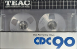 Compact Cassette:  Teac - CDC 90