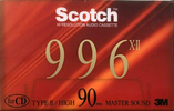 Compact Cassette: 3M Scotch - 996 X-II 90