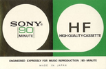 Compact Cassette: Sony  - HF 90