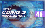 Compact Cassette: TDK  - CDing-2 46