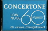 Compact Cassette:  Concertone -  60