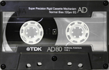 Compact Cassette: TDK  - AD 80