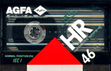 Compact Cassette: AGFA  - HR 46