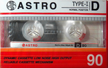 Compact Cassette: Unknown Astro -  90