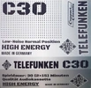 Compact Cassette Telefunken High Energy 30 Type II Chrome 1971 Germany