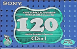 Compact Cassette: Sony  - CDix I 120