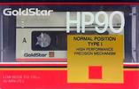 Compact Cassette Goldstar HP 90 Type I Normal 1989 USA