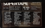 Compact Cassette: Realistic  - Gold Plus 60