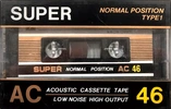 Compact Cassette: Unknown Super - AC 46