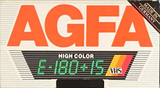 VHS, Video Home System AGFA High Color 195 Type I Normal 1987 Germany