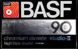 Compact Cassette: BASF  - Studio II 90