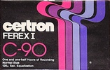 Compact Cassette: Unknown Certron - Ferex I 90