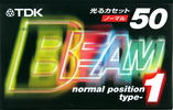 Compact Cassette: TDK  - Beam 1 50