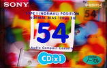 Compact Cassette: Sony  - CDix I 54