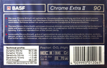 Compact Cassette: BASF  - Chrome Extra II 90