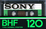 Compact Cassette: Sony  - BHF 120