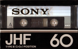 Compact Cassette: Sony  - JHF 60