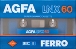 Compact Cassette: AGFA  - LNX 60