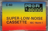 Compact Cassette: Unknown Profi Sound -  60