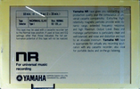 Compact Cassette:  Yamaha - NR 60