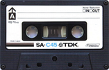 Compact Cassette: TDK  - SA 45