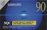 Compact Cassette:  Samsung - SQC 90