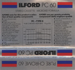 Compact Cassette:  Ilford - Pure Chrome 60