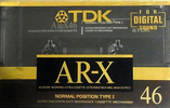 Compact Cassette: TDK  - AR-X 46