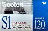 Compact Cassette: 3M Scotch - S1 Live Sound 120