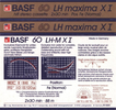 Compact Cassette: BASF  - LH Maxima X I 60