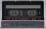 Compact Cassette Sonovox Cr II 60 Type II Chrome 1983 Portugal