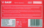 Compact Cassette: BASF  - Ferro Extra I 120