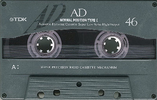 Compact Cassette: TDK  - AD 64