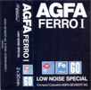 Compact Cassette: AGFA  - Ferro I 60