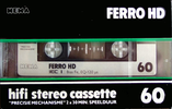 Compact Cassette: AGFA Hema - Ferro HD 60