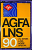 Compact Cassette: AGFA  - LNS 90